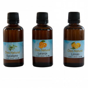 Caixa de 3 Óleos Sortidos de 50ML